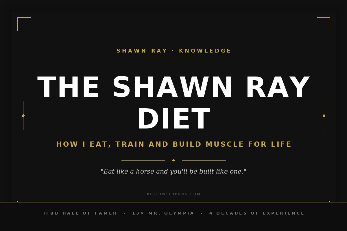 The Shawn Ray Diet: How I Eat, Train and Build Muscle for Life