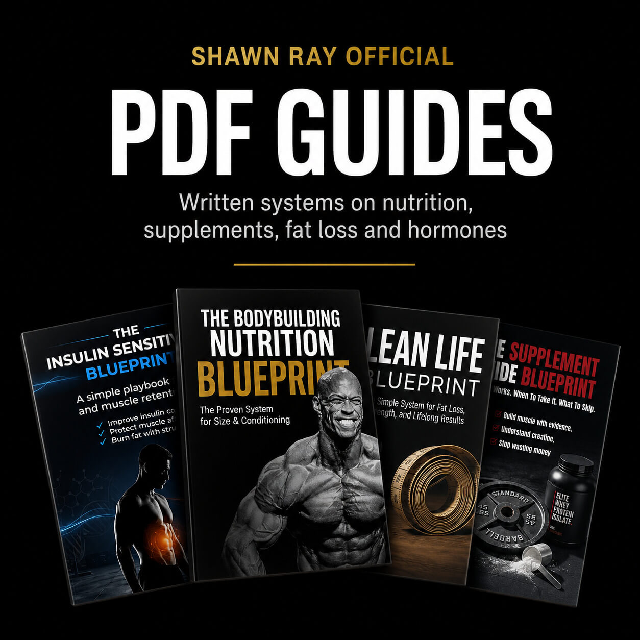 Fat Loss, Nutrition & Bodybuilding PDF Guides by Shawn Ray