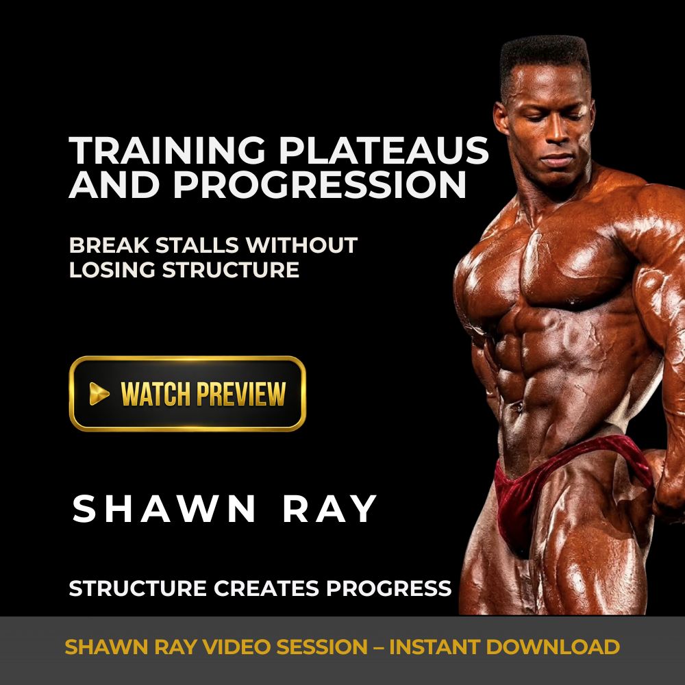 Shawn Ray training plateaus and breakthroughs video preview