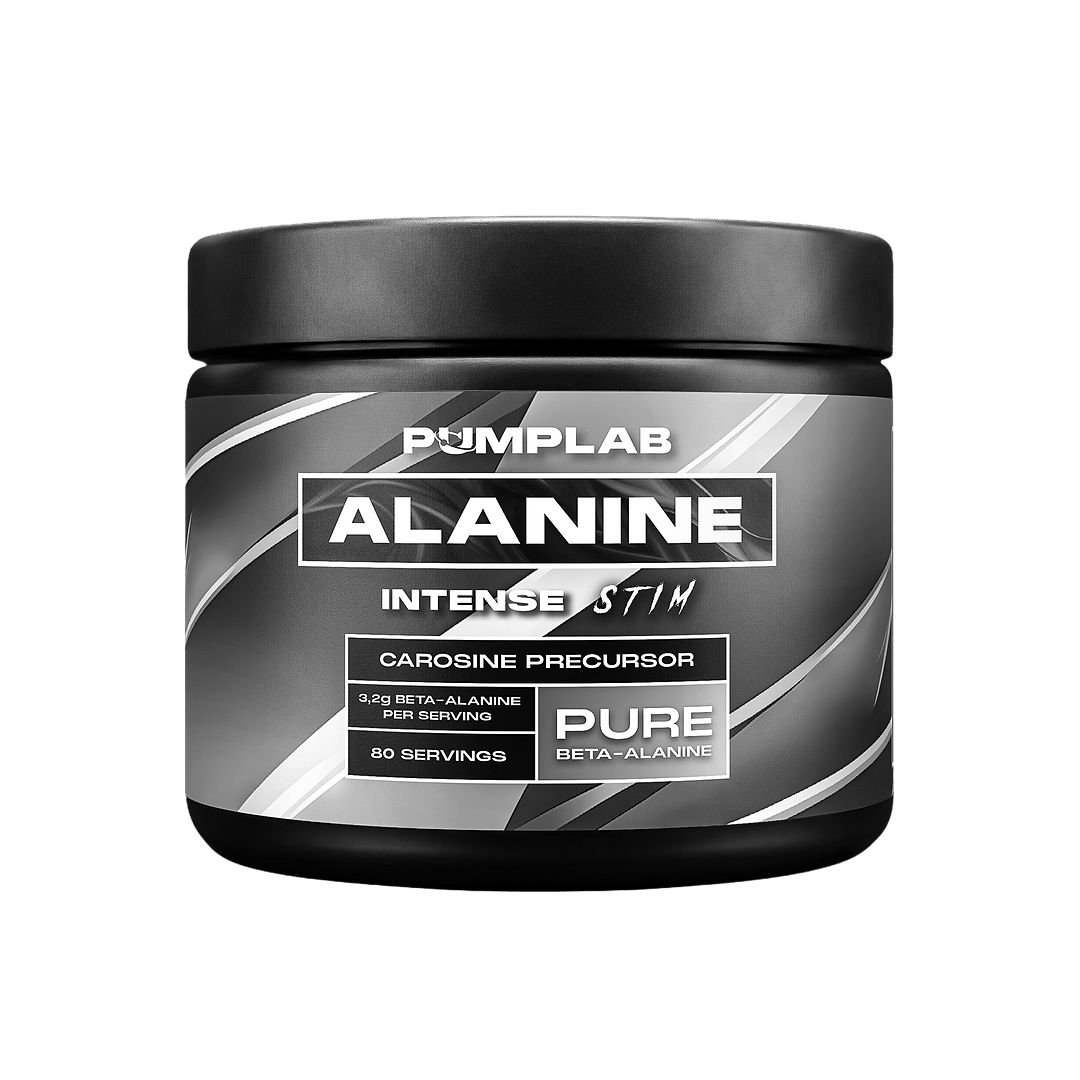 PumpLab ALANINE tub, pure beta-alanine powder, 3.2 g per serving, 80 servings
