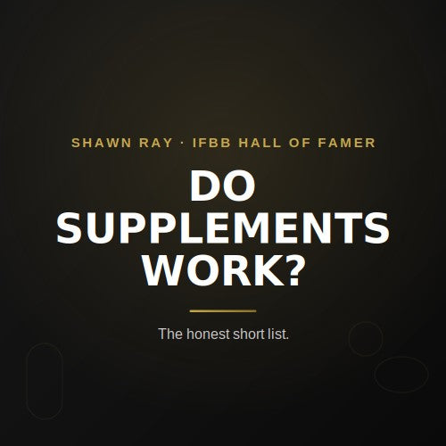 Do Supplements Actually Work? A Hall of Famer's Honest Answer