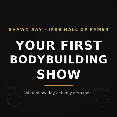 Your First Bodybuilding Show: What Show Day Actually Demands, Hour by Hour
