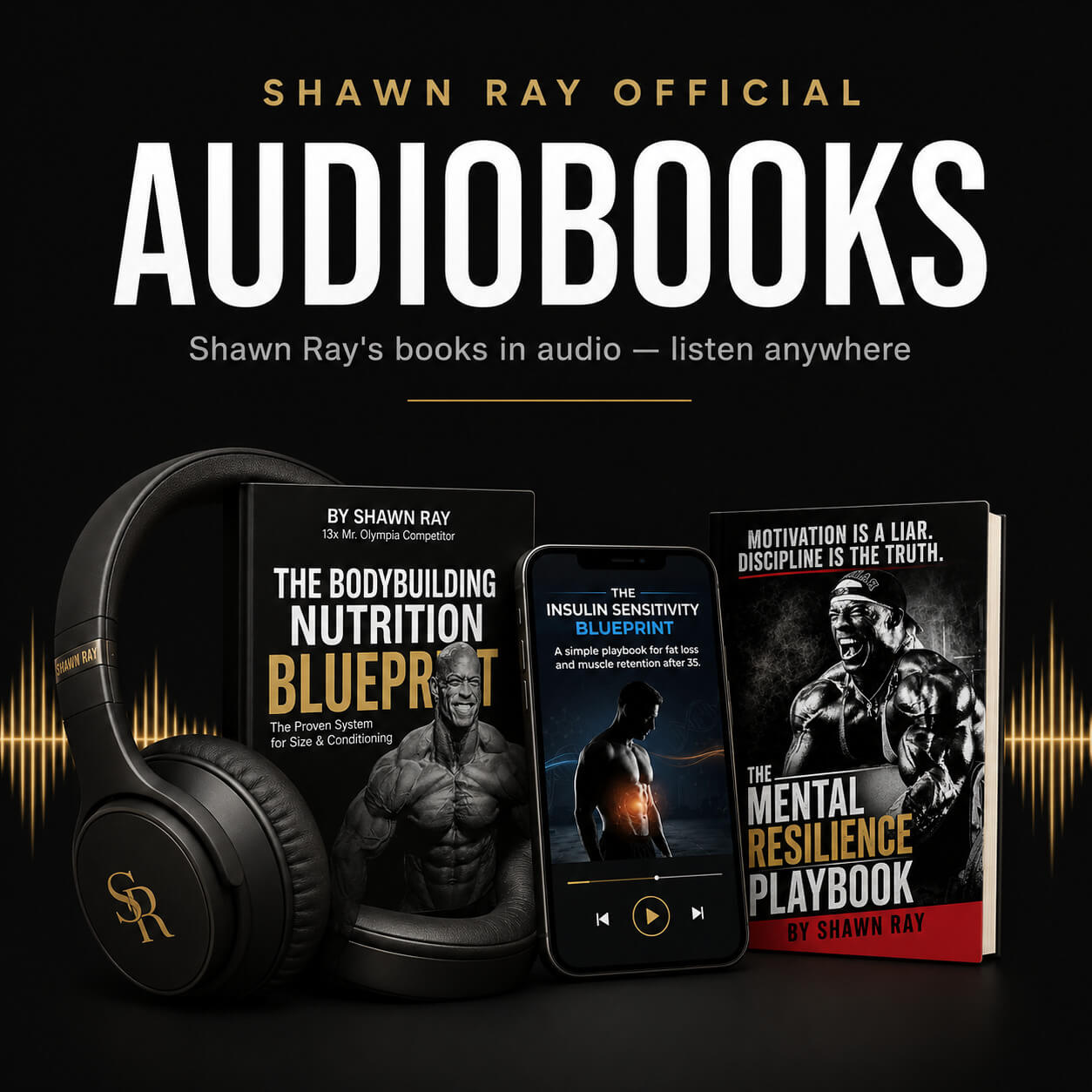 Audiobooks by Shawn Ray and BuildWithPros