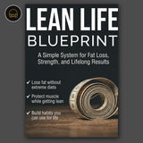 Audiobook cover for The Lean Life Blueprint, a simple system for fat loss, strength, and lifelong results by BuildWithPros