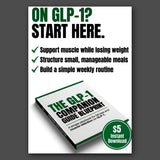 GLP 1 Meal Plan, PDF Guide
