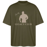 Legacy Club khaki t-shirt front view