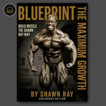 Audiobook cover for The Maximum Growth Blueprint by Shawn Ray, 13× Mr. Olympia competitor