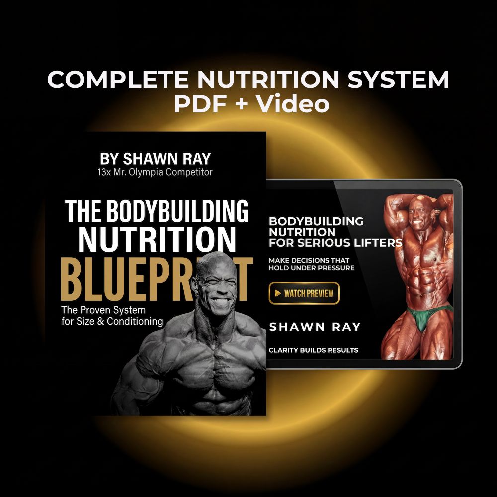 Shawn Ray bodybuilding nutrition bundle