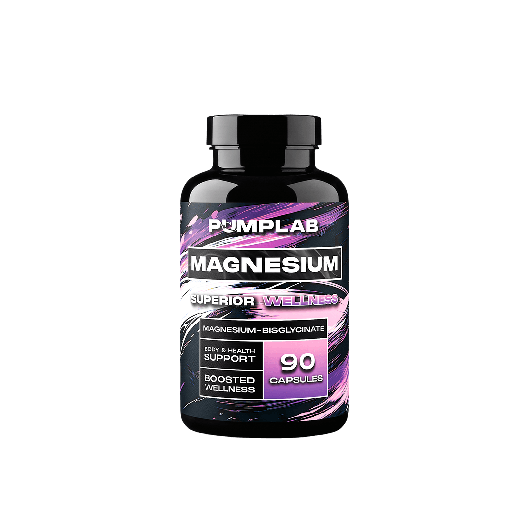 PumpLab MAGNESIUM bottle, magnesium bisglycinate, 90 capsules